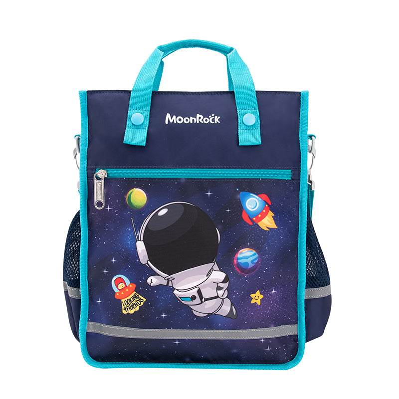 MoonRock Multifunctional Tutoring Bag - Fly to the Moon - Deep Blue