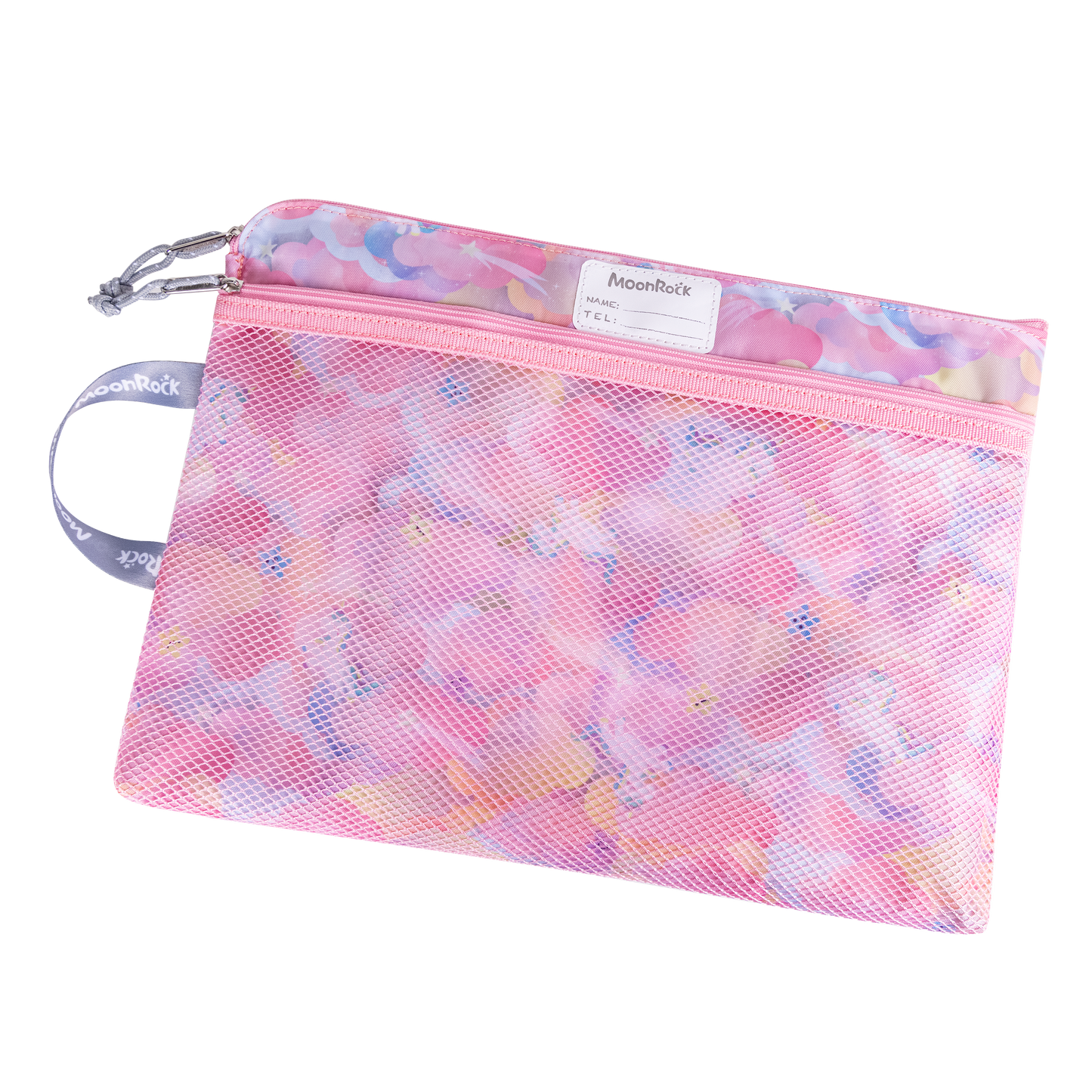PI8000P F4 Homework Bag - Rainbow Unicorn - Pink