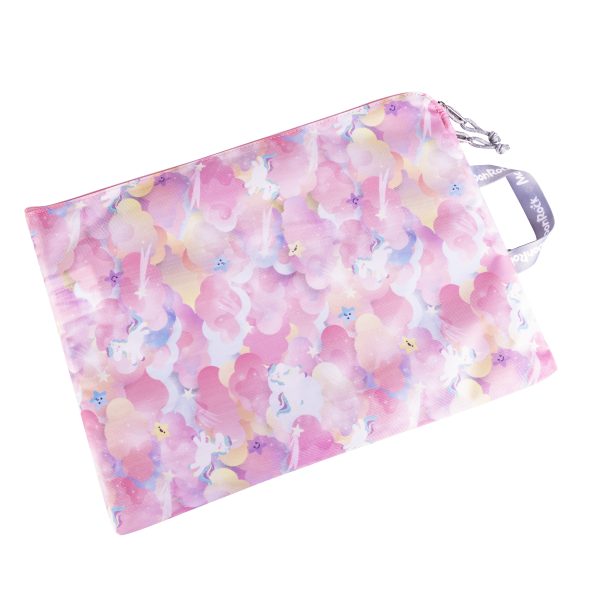 PI8000P F4 Homework Bag - Rainbow Unicorn - Pink