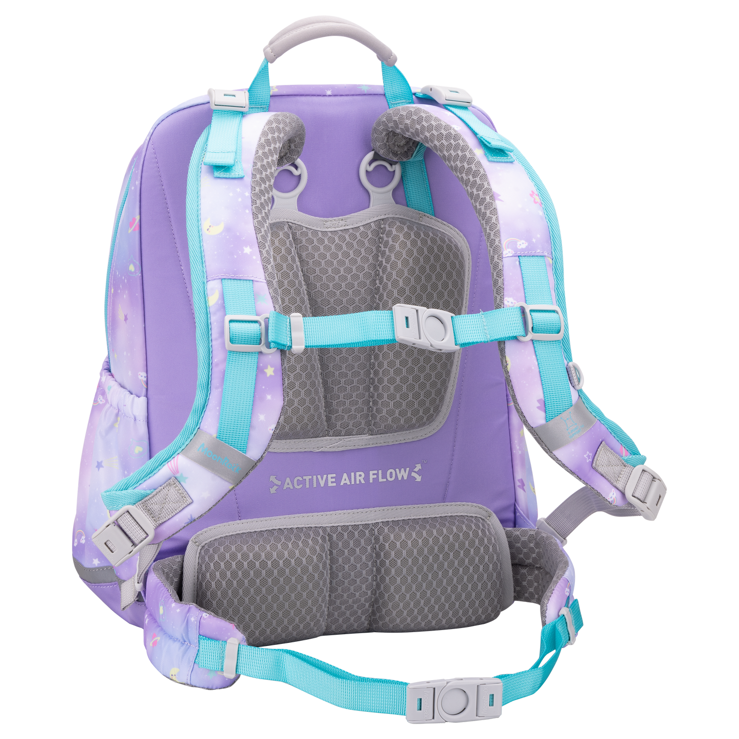 SS100P School Bag - Star Unicorn - Light Purple
