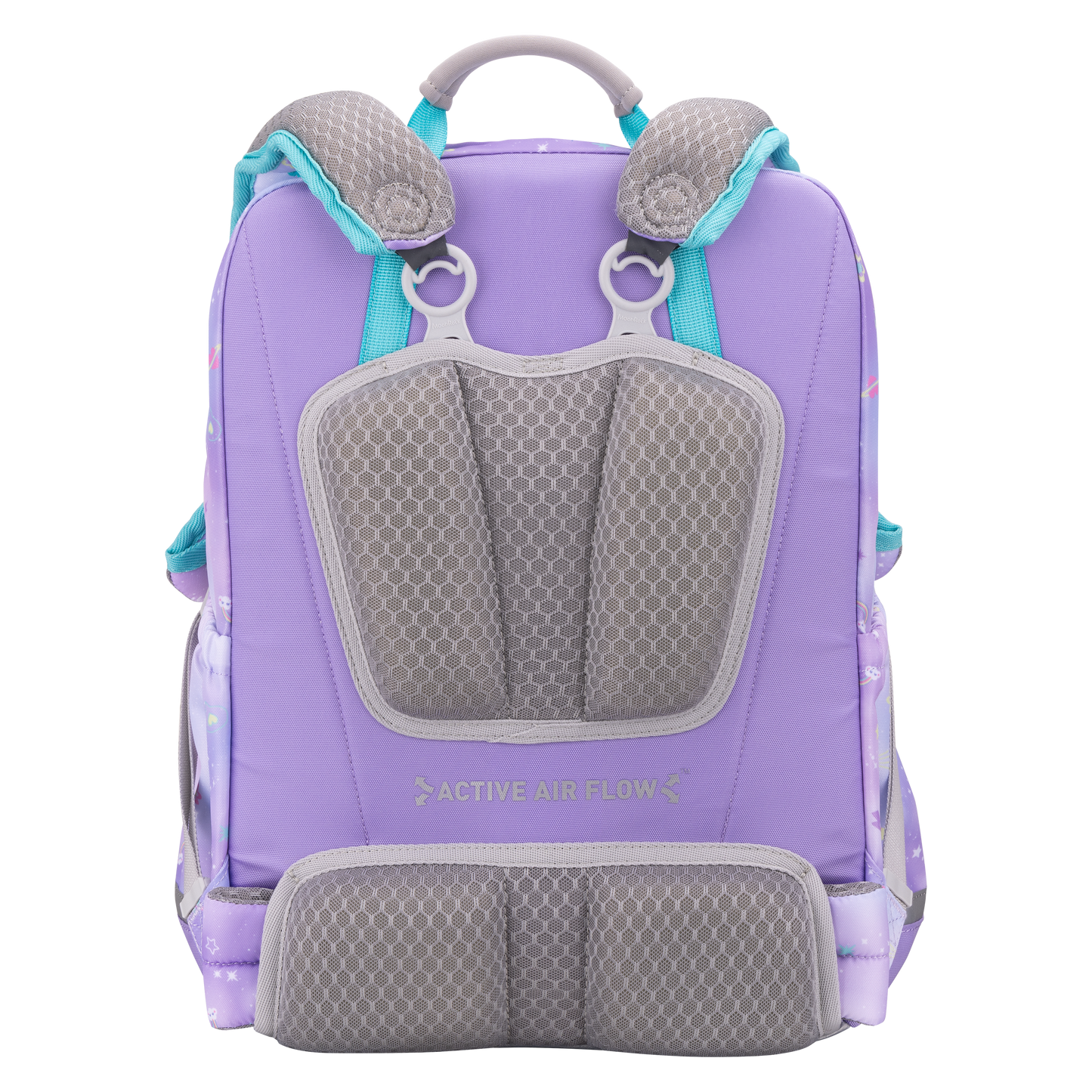 SS100P School Bag - Star Unicorn - Light Purple
