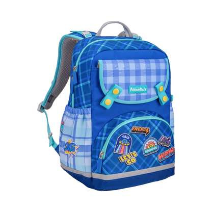 ASS103P School Bag - Enjoy Your Day - Blue