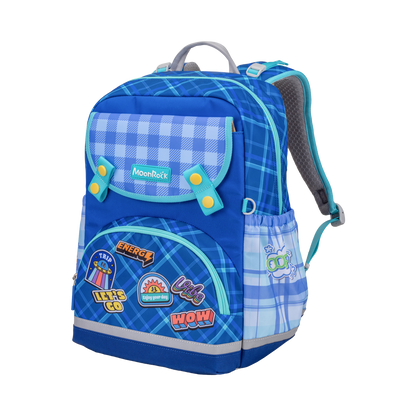 ASS103P School Bag - Enjoy Your Day - Blue