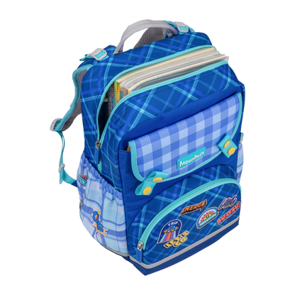 ASS103P School Bag - Enjoy Your Day - Blue