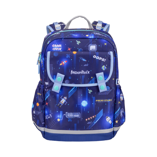 ASS100P School Bag - Digital Assault - Dark Blue