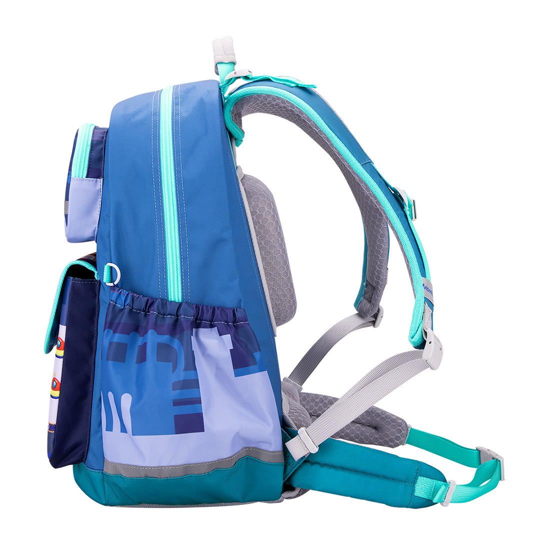 Green and blue backpack sales