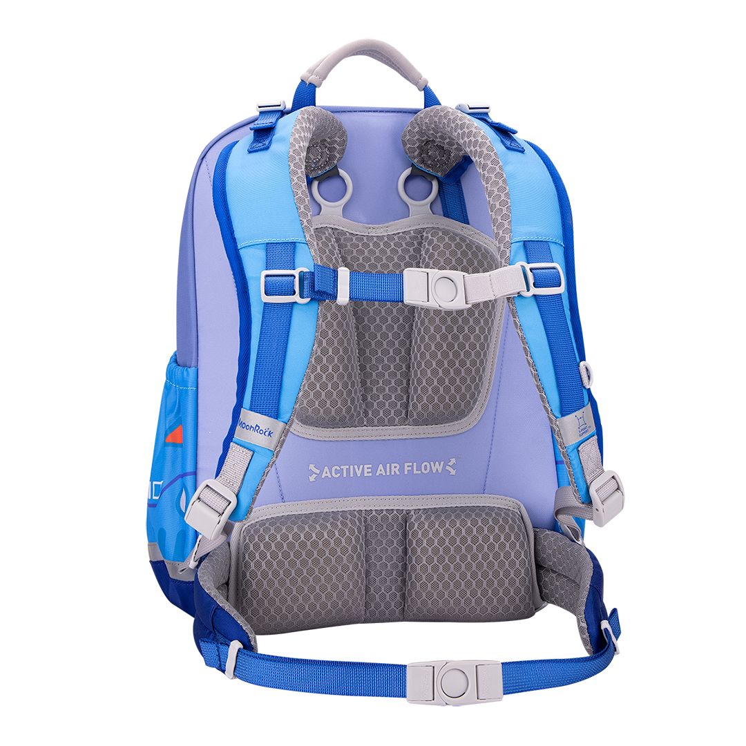 SS100P School Bag - Space Commander - Blue