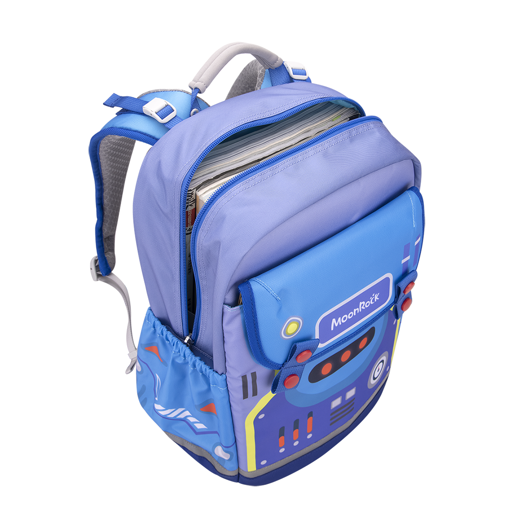SS100P School Bag - Space Commander - Blue