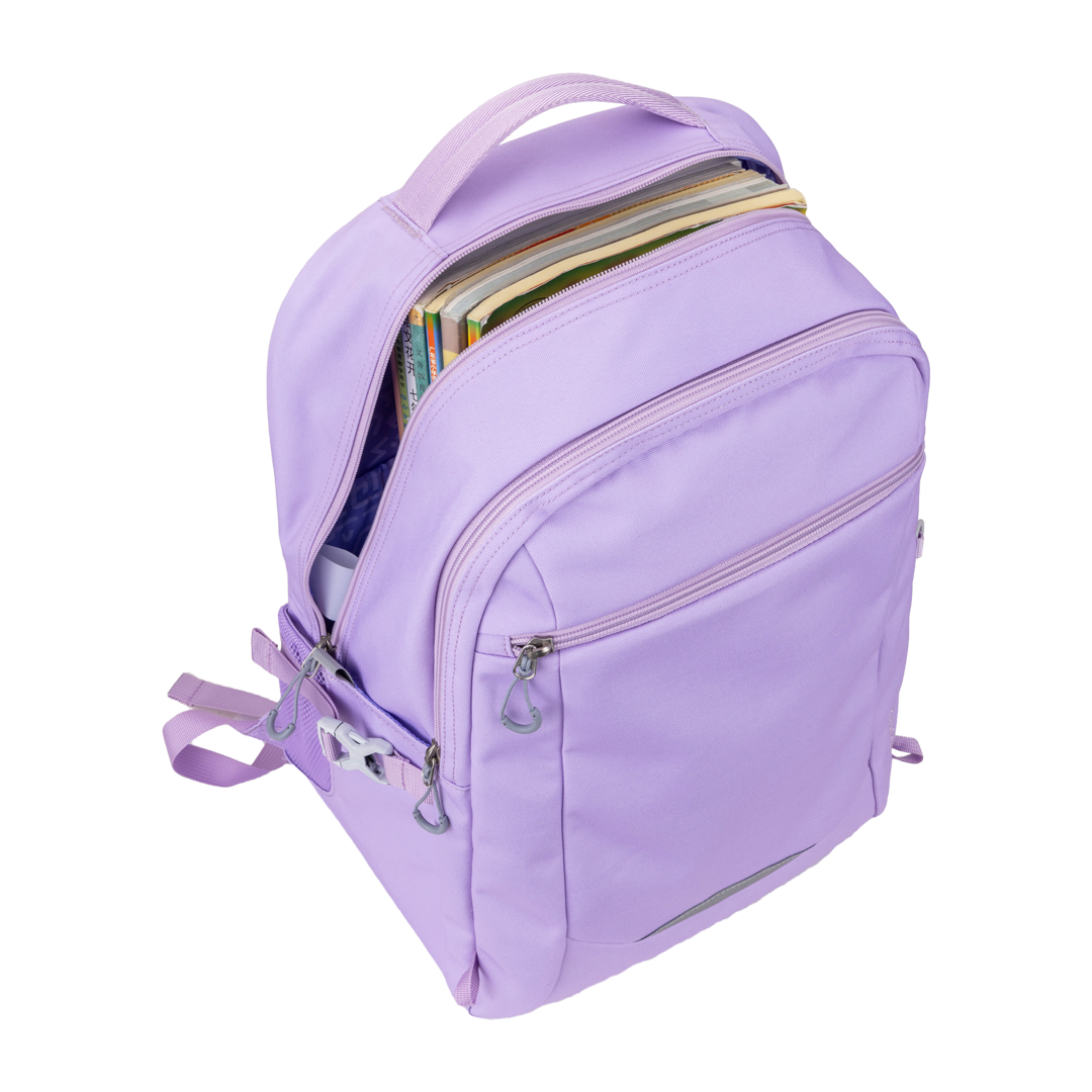AMA507 School Bag - Light Purple