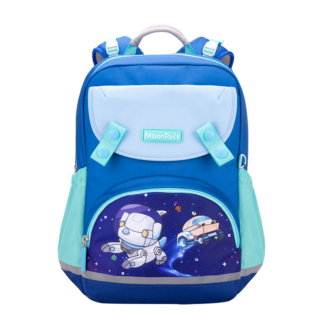 LSS103P School Bag - Astro Pals - Blue Green