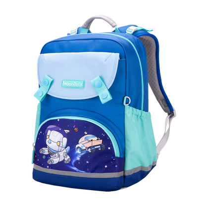 LSS103P School Bag - Astro Pals - Blue Green