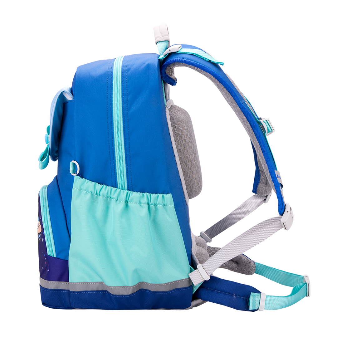 LSS103P School Bag - Astro Pals - Blue Green