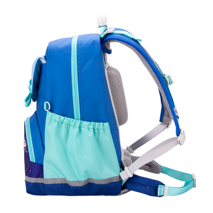 LSS103P School Bag - Astro Pals - Blue Green