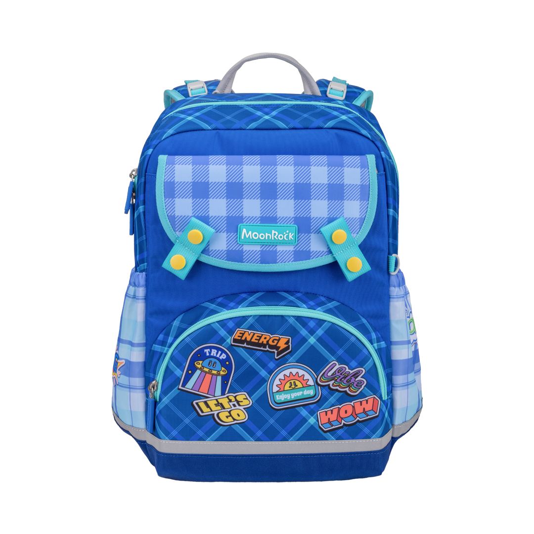 ASS103P School Bag - Enjoy Your Day - Blue