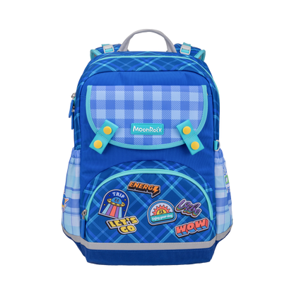 ASS103P School Bag - Enjoy Your Day - Blue