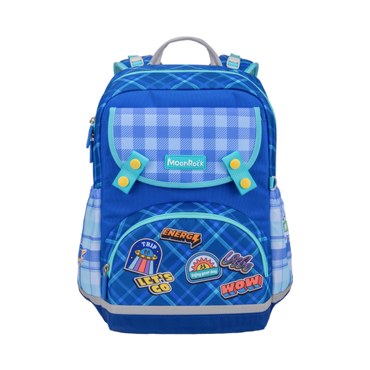ASS103P School Bag - Enjoy Your Day - Blue