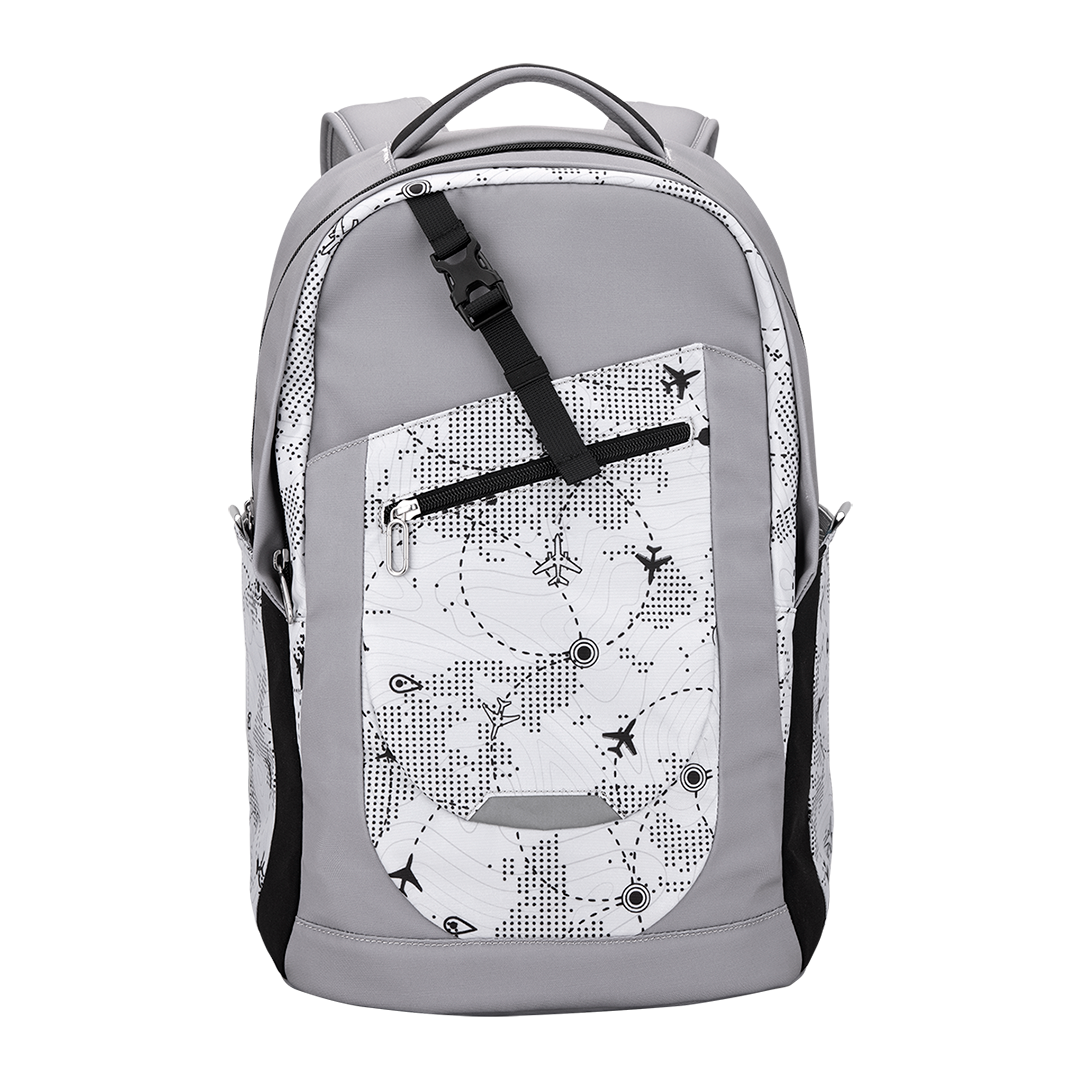 MA503P School Bag - Exploration - Lt Grey