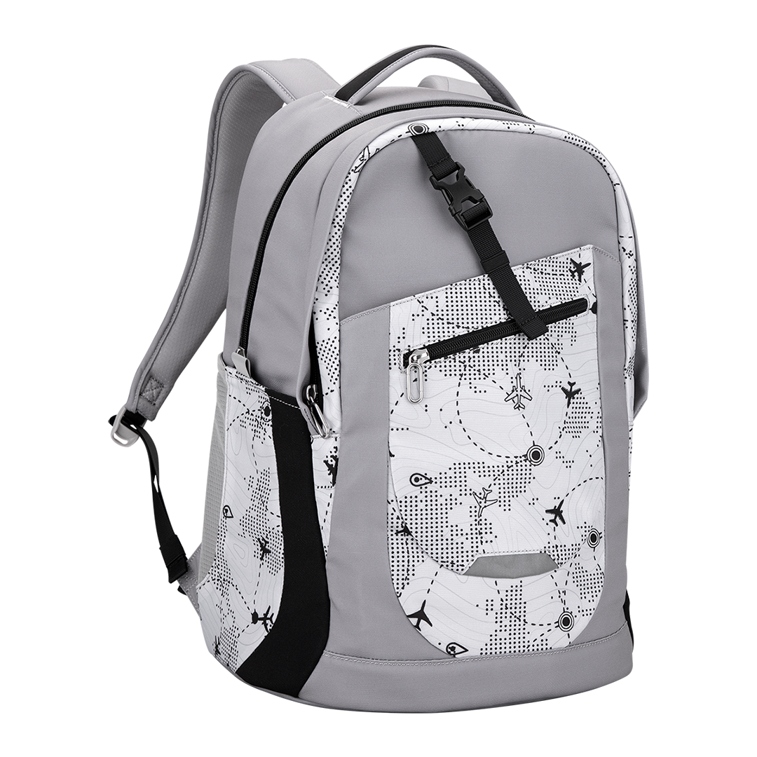 MA503P School Bag - Exploration - Lt Grey