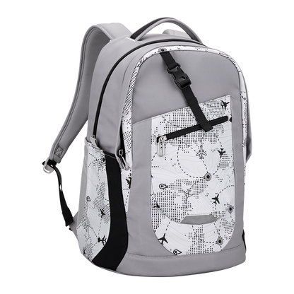 MA503P School Bag - Exploration - Lt Grey