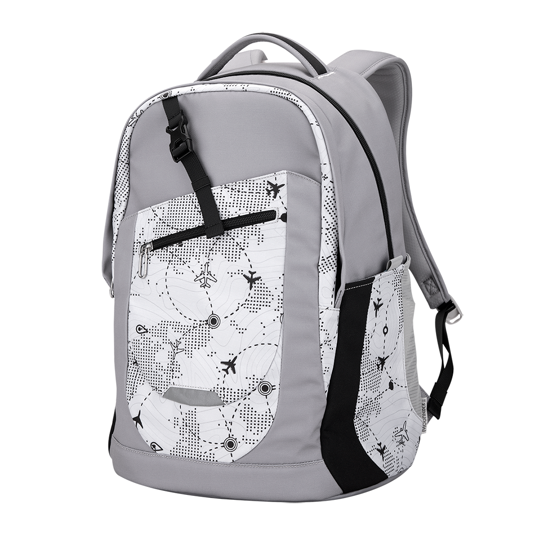 MA503P School Bag - Exploration - Lt Grey