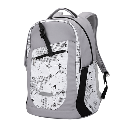 MA503P School Bag - Exploration - Lt Grey