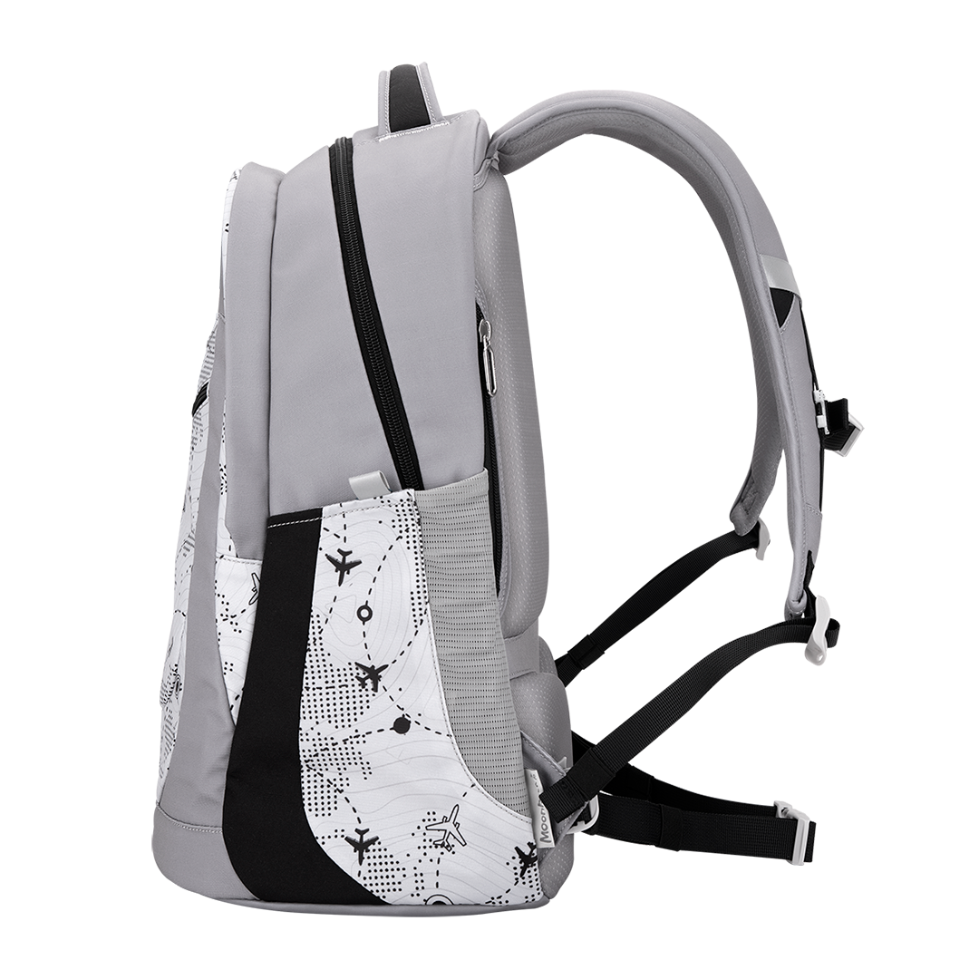 MA503P School Bag - Exploration - Lt Grey