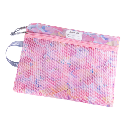 PI8000P F4 Homework Bag - Rainbow Unicorn - Pink