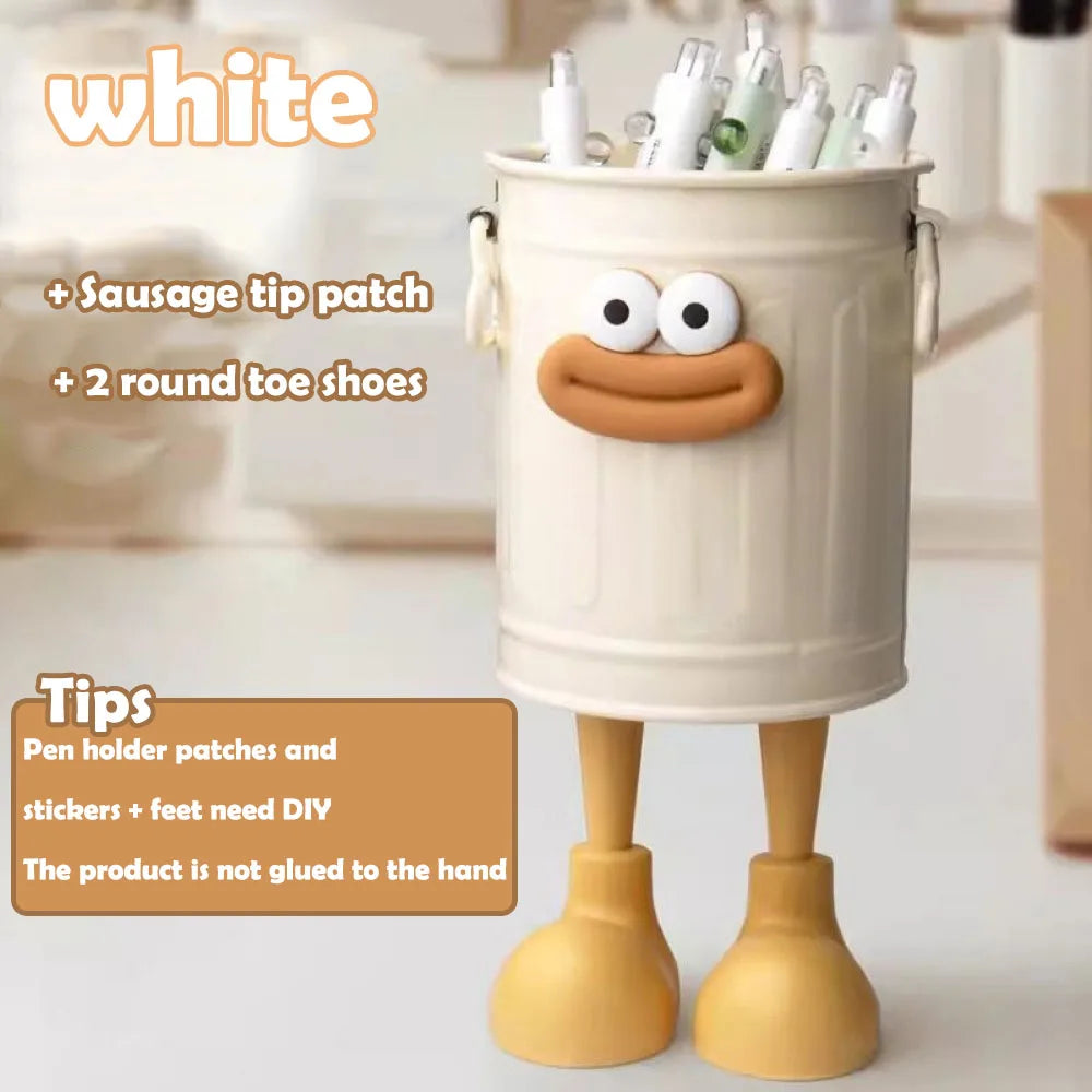 Cartoon Pen Holder – Cute Desk & Office Storage Organizer
