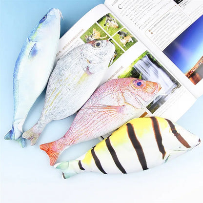 Cute Fish Pencil Case Kawaii Cartoon Zipper Pen Bag