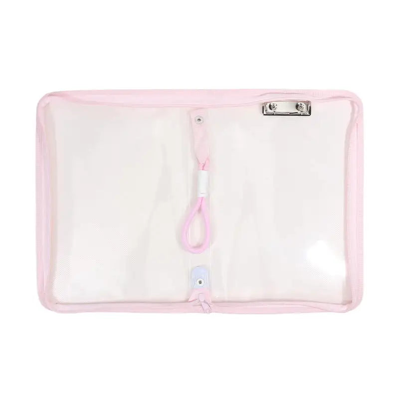 Portable Zipper File Bag with Handle – Large Capacity