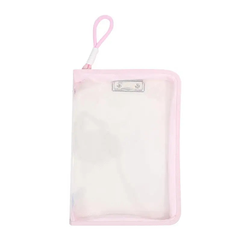 Portable Zipper File Bag with Handle – Large Capacity