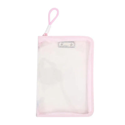 Portable Zipper File Bag with Handle – Large Capacity