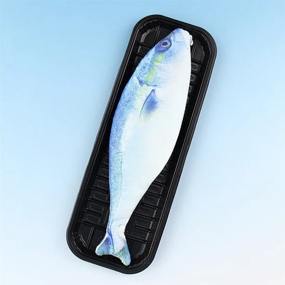 Cute Fish Pencil Case Kawaii Cartoon Zipper Pen Bag