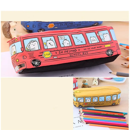 Cute Fish Pencil Case Kawaii Cartoon Zipper Pen Bag