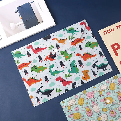 A4 Animal File Bag – Cute Document Organizer for Kids