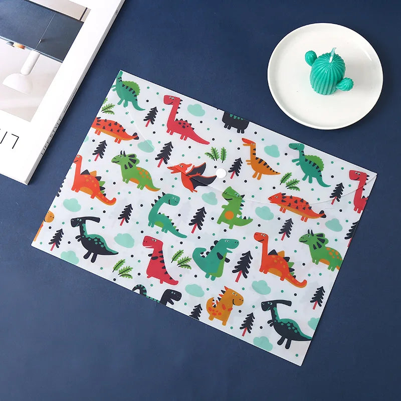 A4 Animal File Bag – Cute Document Organizer for Kids