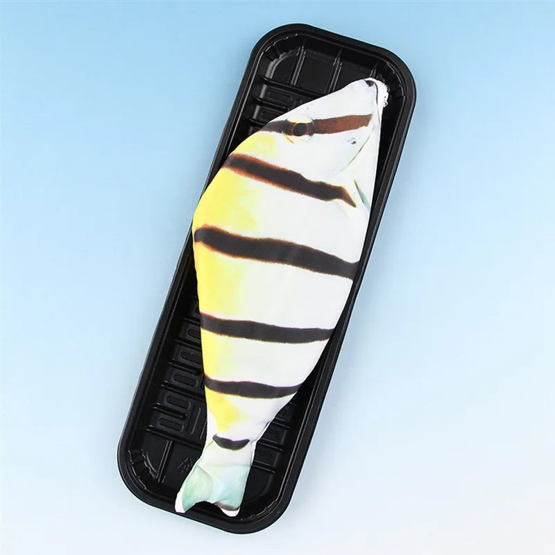 Cute Fish Pencil Case Kawaii Cartoon Zipper Pen Bag