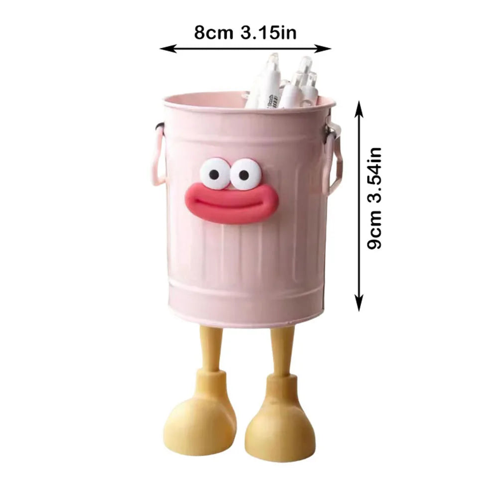 Cartoon Pen Holder – Cute Desk & Office Storage Organizer