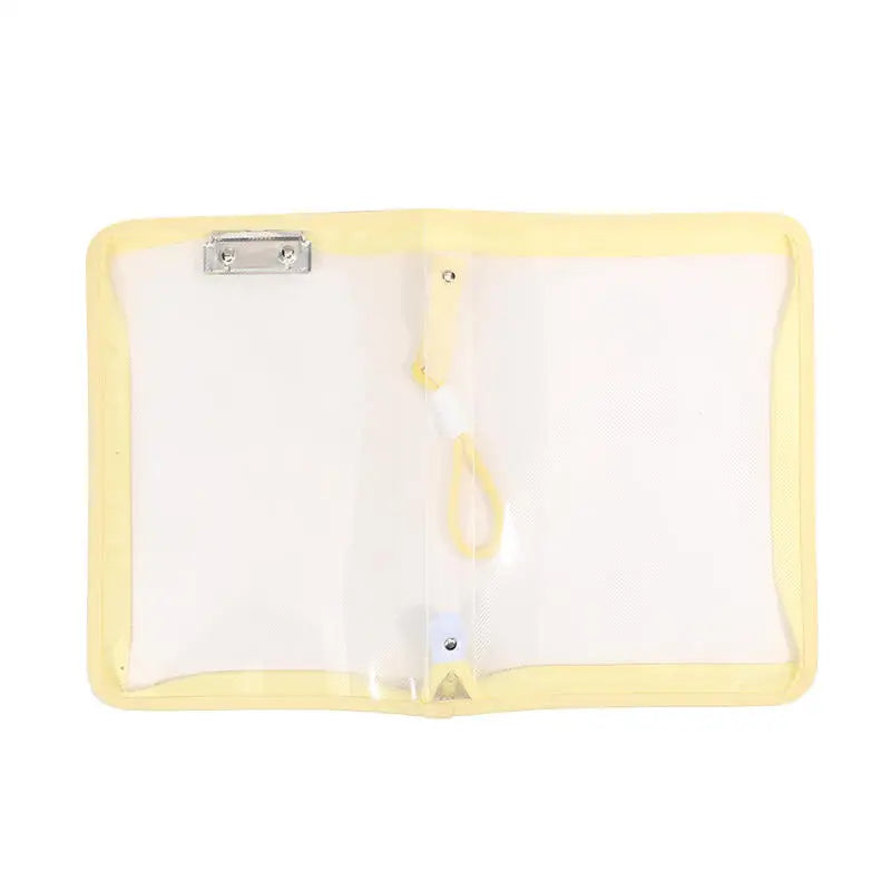 Portable Zipper File Bag with Handle – Large Capacity