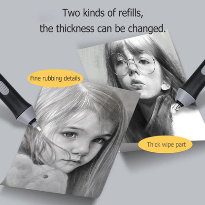 Electric Eraser – Adjustable Thick/Thin Rubber, Safe & Efficient