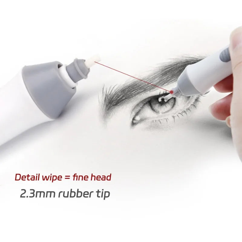 Electric Eraser – Adjustable Thick/Thin Rubber, Safe & Efficient